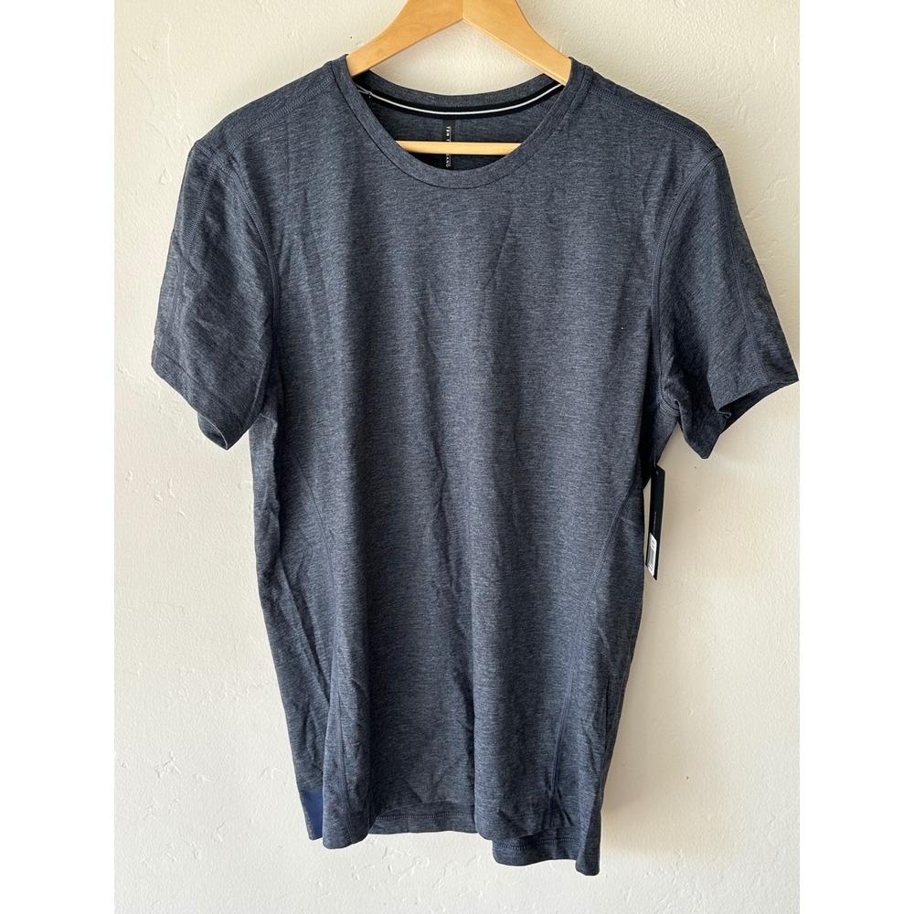 Ten Thousand The Durable Shirt Mens Heather Blue Gray Training T-Shirt NEW